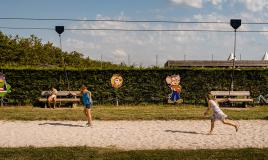 Tyroliennes du camping Mer et Soleil d'Oléron