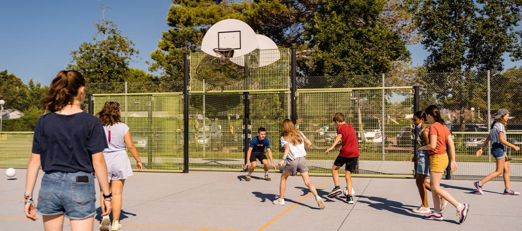 activité sportive  au camping Mer et Soleil d'Oléron