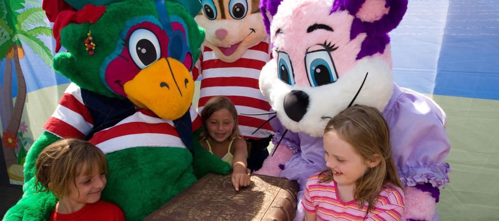 Mascottes du Club enfants du Bois de Bayadène