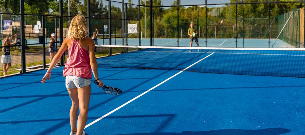 Paddle Tennis au camping de la Réserve