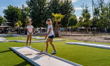 Mini-golf au camping Les Sables du Midi